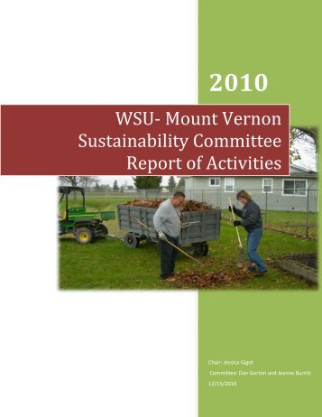 2010 - WSU Mount Vernon Research and Extension Unit