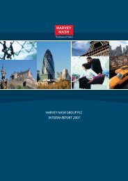 HARVEY NASH GROUP PLC INTERIM REPORT 2007