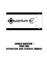 Quantum € Operation and Service Manual - (Coinco) Europe