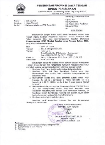 Dinas Pendidikan Provinsi Jawa Tengah