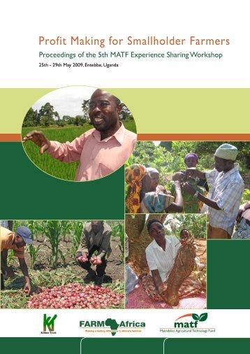 Profit Making for Smallholder Farmers - Farm Africa