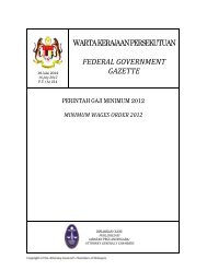 Minimum Wages Order 2012 - Kementerian Sumber Manusia