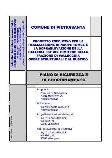 Vallecchia_E_ PSC lotto1.pdf - Comune di Pietrasanta