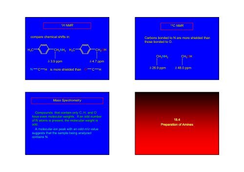 Ch18 Amines(pdf) - KFUPM Open Courseware