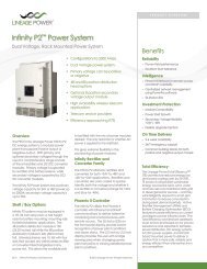 Infinity P2â¢ Power System - Lineage Power