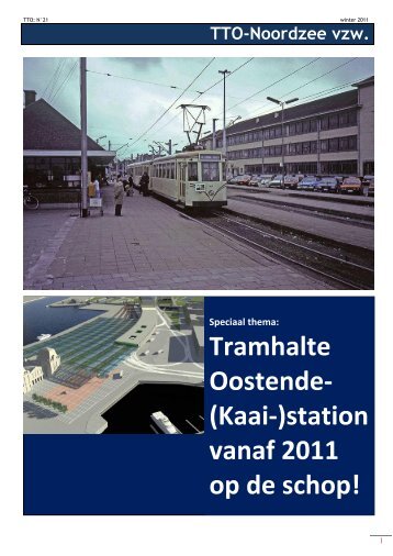 Tramhalte Oostende- (Kaai-)station vanaf 2011 op de ... - Ttonoordzee