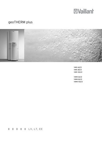 geoTHERM-plus Naudojimo instrukcija.pdf (6.40 MB) - Vaillant
