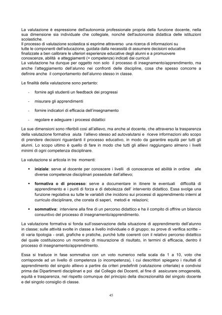 Scarica il POF in PDF - Liceo Artistico Statale Catalano