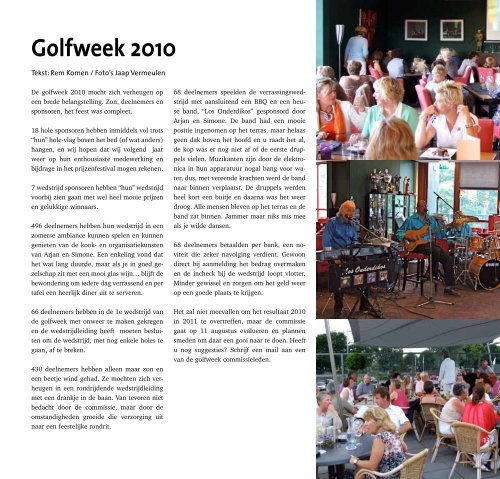 Golfweek 2010 - Westfriese Golfclub