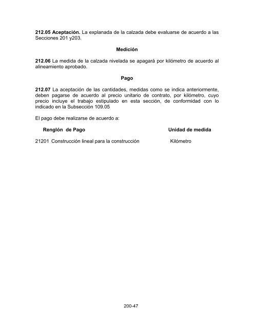 especificaciones para la construcciÃ³n de carreteras y puentes ...