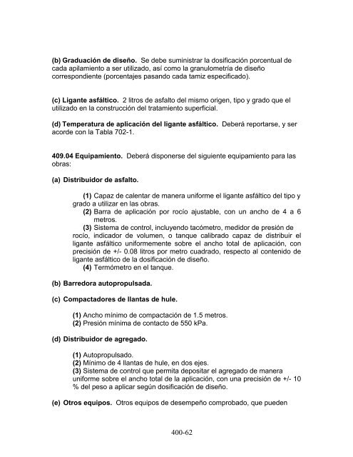 especificaciones para la construcciÃ³n de carreteras y puentes ...