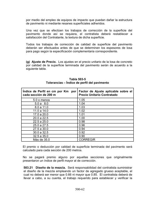 especificaciones para la construcciÃ³n de carreteras y puentes ...