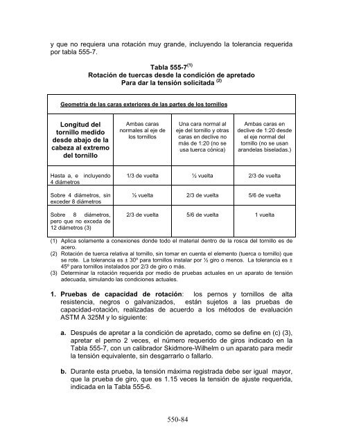 especificaciones para la construcciÃ³n de carreteras y puentes ...