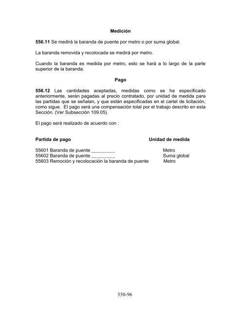 especificaciones para la construcciÃ³n de carreteras y puentes ...