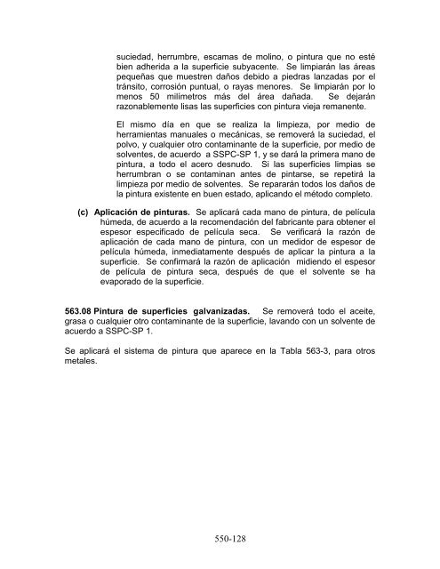 especificaciones para la construcciÃ³n de carreteras y puentes ...