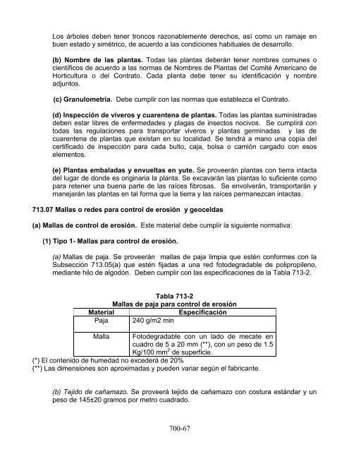 especificaciones para la construcciÃ³n de carreteras y puentes ...