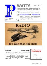 Display - Pretoria Amateur Radio Club