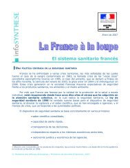 SystÃ¨me sanitaire franÃ§ais - El sistema sanitario francÃ©s