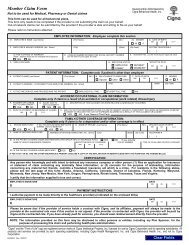 Member Claim Form COB... - Cigna