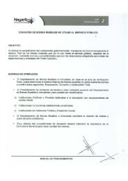 DonaciÃ³n de Bienes Muebles no Ãºtiles al Servicio PÃºblico.