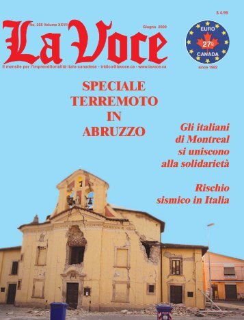 SPECIALE TERREMOTO IN ABRUZZO - La Voce