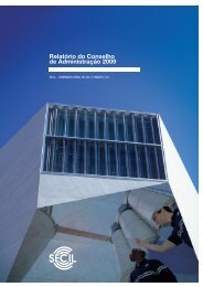 RelatÃ³rio do Conselho de AdministraÃ§Ã£o 2009 - Secil