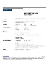 BIOMATE SF-20 CONC - TPi