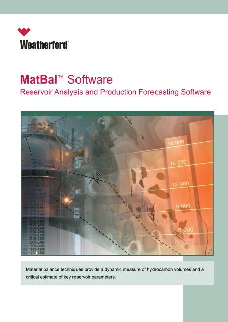 Matflo Software MatBalâ ¢ Software