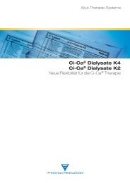 Ci-Ca® Dialysate K4 Ci-Ca® Dialysate K2 - Fresenius Medical Care ...