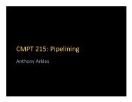 CMPT 215 - lecture 11 - pipelining.pptx