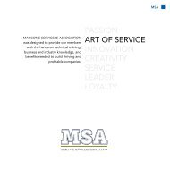 PASSION ART OF SERVICE INNOVATION ... - MSAWorld.com