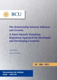 A Panel Smooth Transition Regression Approach for Developed and ...