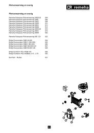 Plintverwarming en overig Plintverwarming en overig - Remeha