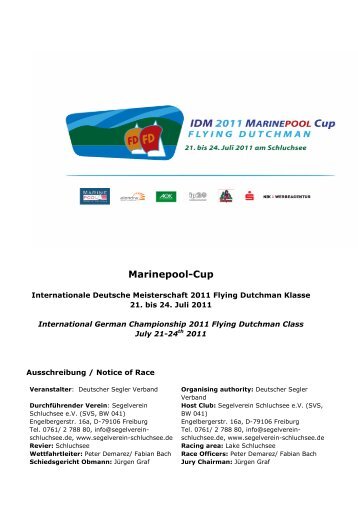Marinepool-Cup - sailfd.at | Aktuell