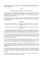 Decreto Legislativo 7 marzo 2005, n.82 - Commissione per l ...
