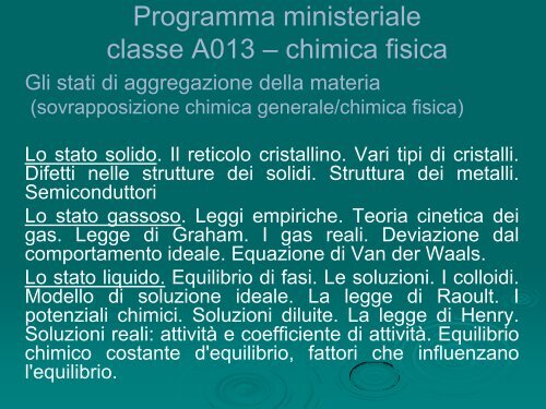slides lezione 1 - Università degli Studi della Basilicata