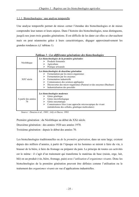 les biotechnologies agricoles potentiels et controverses