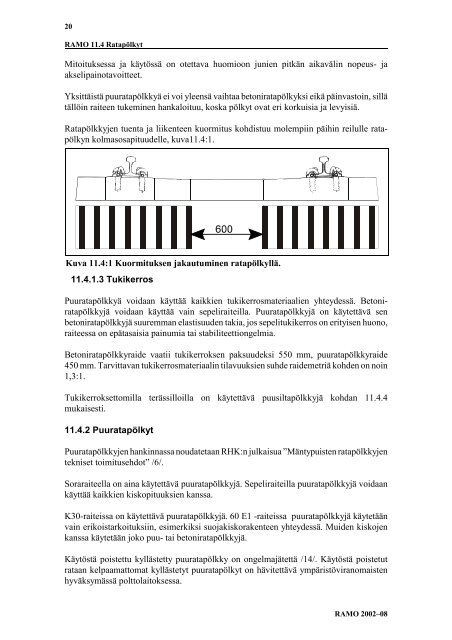 Radan pÃ¤Ã¤llysrakenne - Liikennevirasto