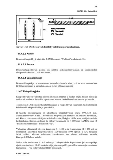 Radan pÃ¤Ã¤llysrakenne - Liikennevirasto