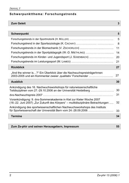 Download (PDF) - Sportwissenschaftlicher Nachwuchs