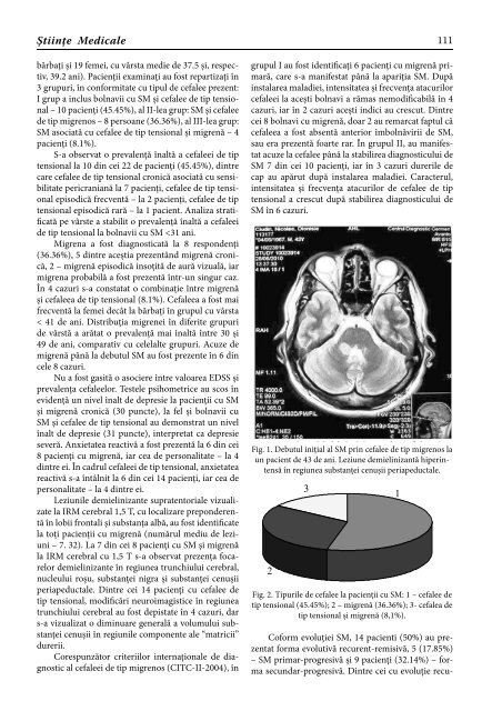 ÅtiinÅ£e Medicale - Academia de ÅtiinÅ£e a Moldovei