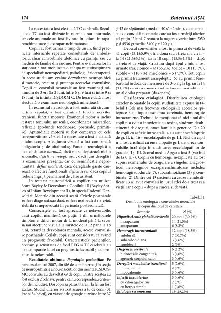 ÅtiinÅ£e Medicale - Academia de ÅtiinÅ£e a Moldovei