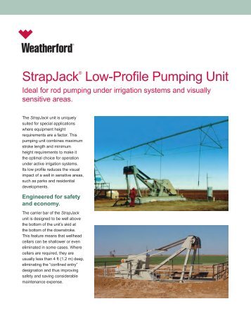 StrapJack® Low-Profile Pumping Unit