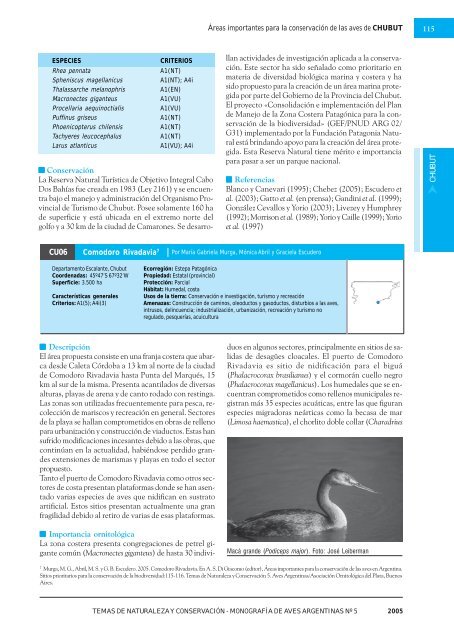 Libro AICAS IMPRENTA FINAL 16 agos.pmd - Aves Argentinas