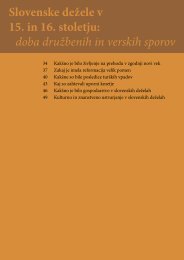 Slovenske deÅ¾ele v 15. in 16. stoletju: doba druÅ¾benih in ... - Praktik