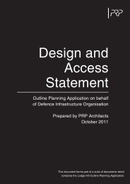 Design and Access Statement - Lodge Hill