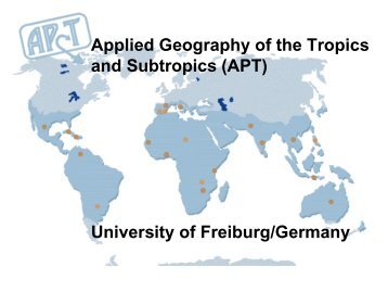 Albert-Ludwigs-Universität-Freiburg - Geographie