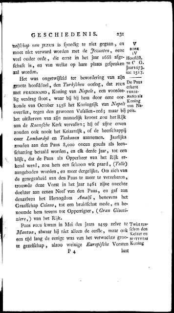 GESCHIEDENIS . 71 DEWÃK. genoodzaakt was, van al'e aanfpraak ...