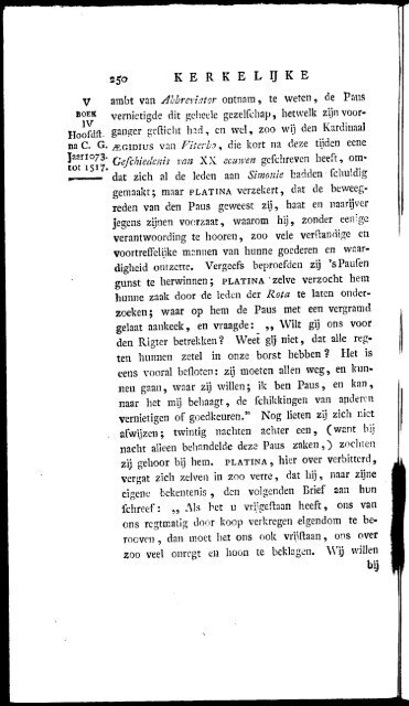 GESCHIEDENIS . 71 DEWÃK. genoodzaakt was, van al'e aanfpraak ...