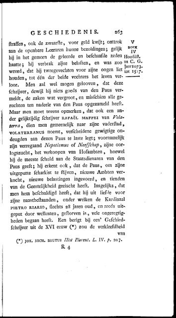 GESCHIEDENIS . 71 DEWÃK. genoodzaakt was, van al'e aanfpraak ...